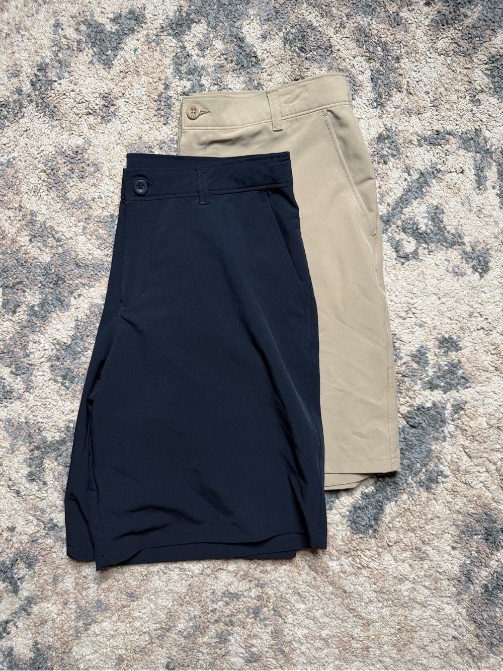 Women’s Stretch Golf Shorts - Navy and Khaki